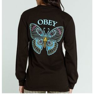 OBEY Butterfly Salvage Womens Tee